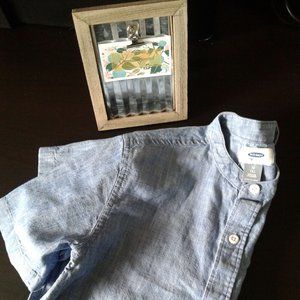 Old Navy Kids Denim Shirt Size 8